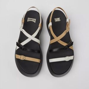 New Camper Twins Tasha Strappy Platform Sandals